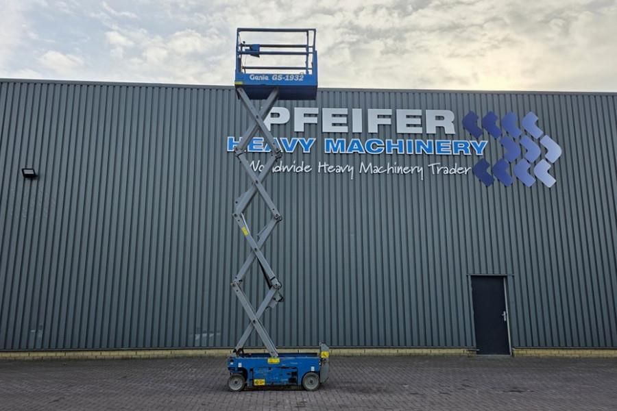 Genie GS1932 Electric, Working Height 7.8 m, 227kg Capac