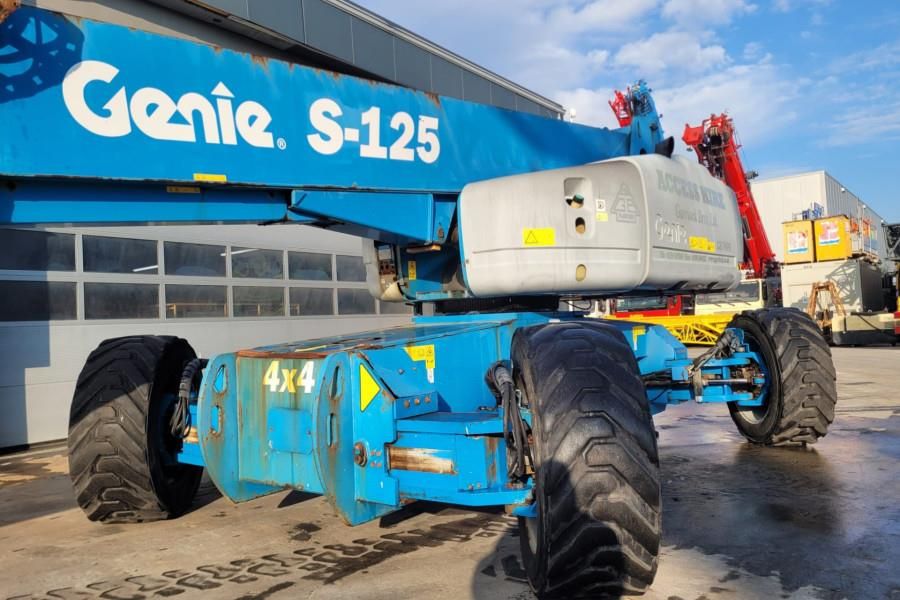 Genie S125 As-Is, Diesel, 4x4x4 Drive, 40.1m Working Hei