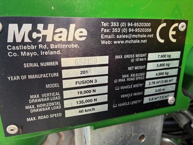 McHale Fusion 3 Plus