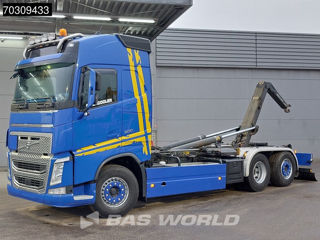 Volvo FH FH 500 6X2 Meiller RS 21 70 containersysteem Lift+steering Axle VEB+ Euro 6
