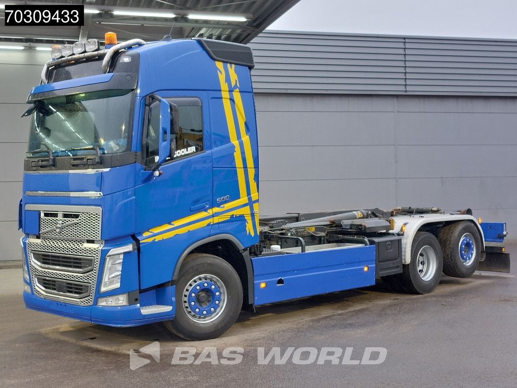 Volvo FH FH 500 6X2 Meiller RS 21 70 containersysteem Lift+steering Axle VEB+ Euro 6