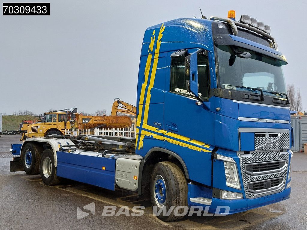 Volvo FH FH 500 6X2 Meiller RS 21 70 containersysteem Lift+steering Axle VEB+ Euro 6
