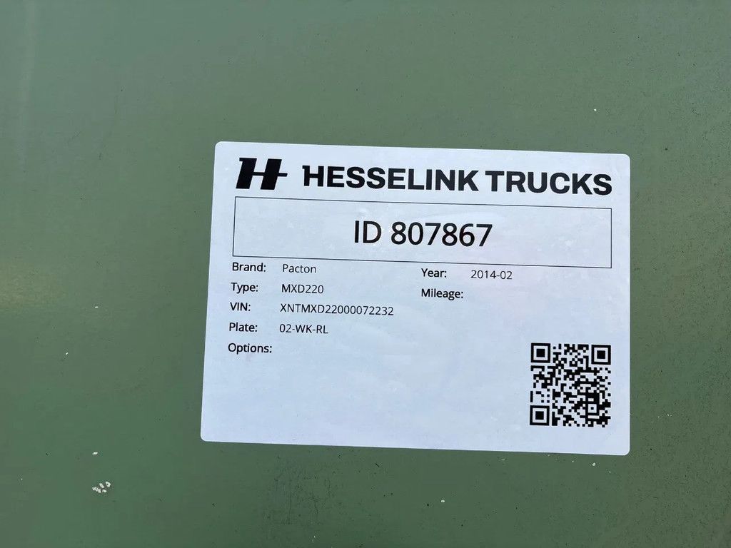 Pacton 2AS 7.4M Jumbo Schuifzeilen+Schuifdak Hardhouten vloer Liftas