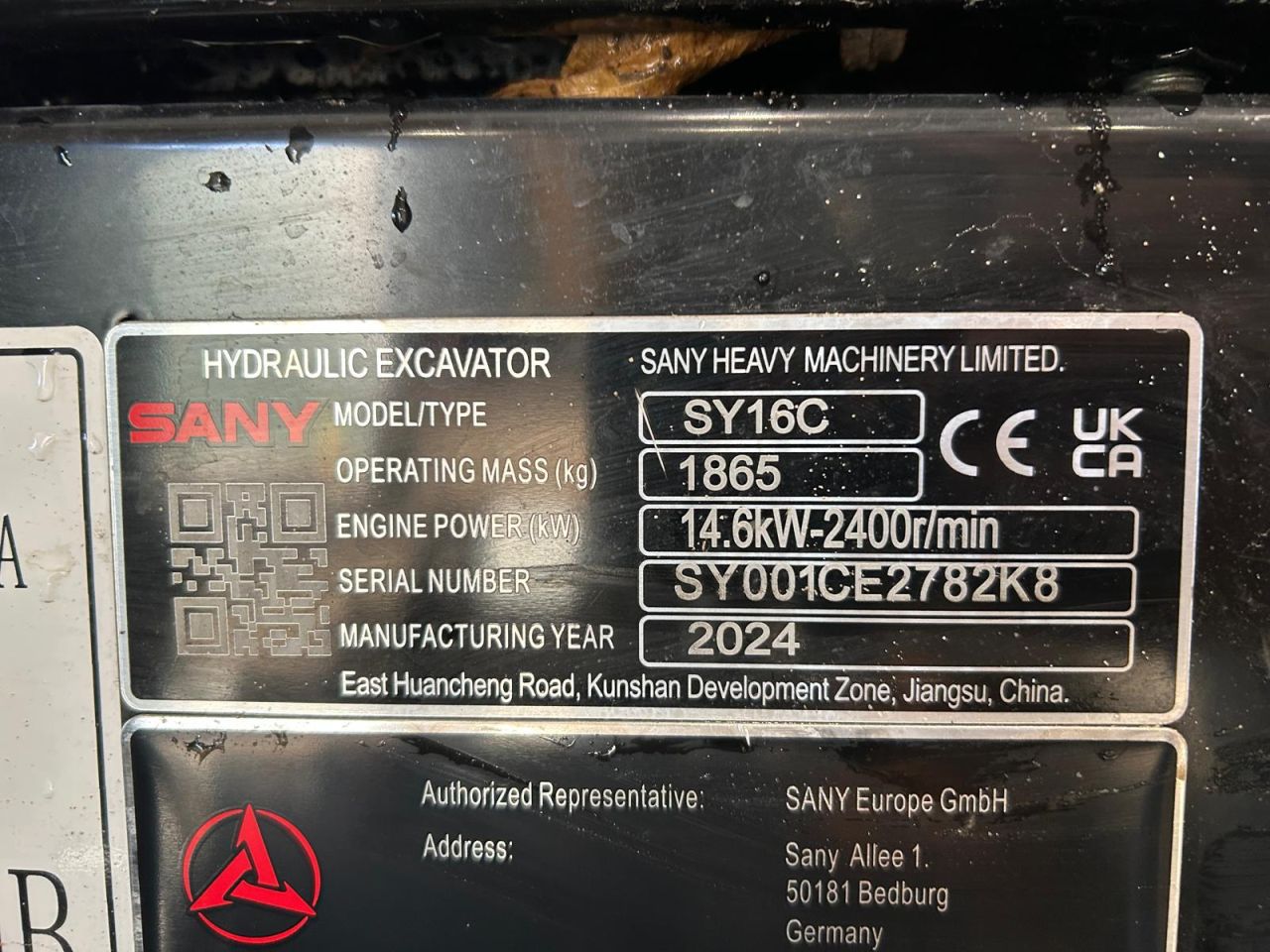 Sany SY16C