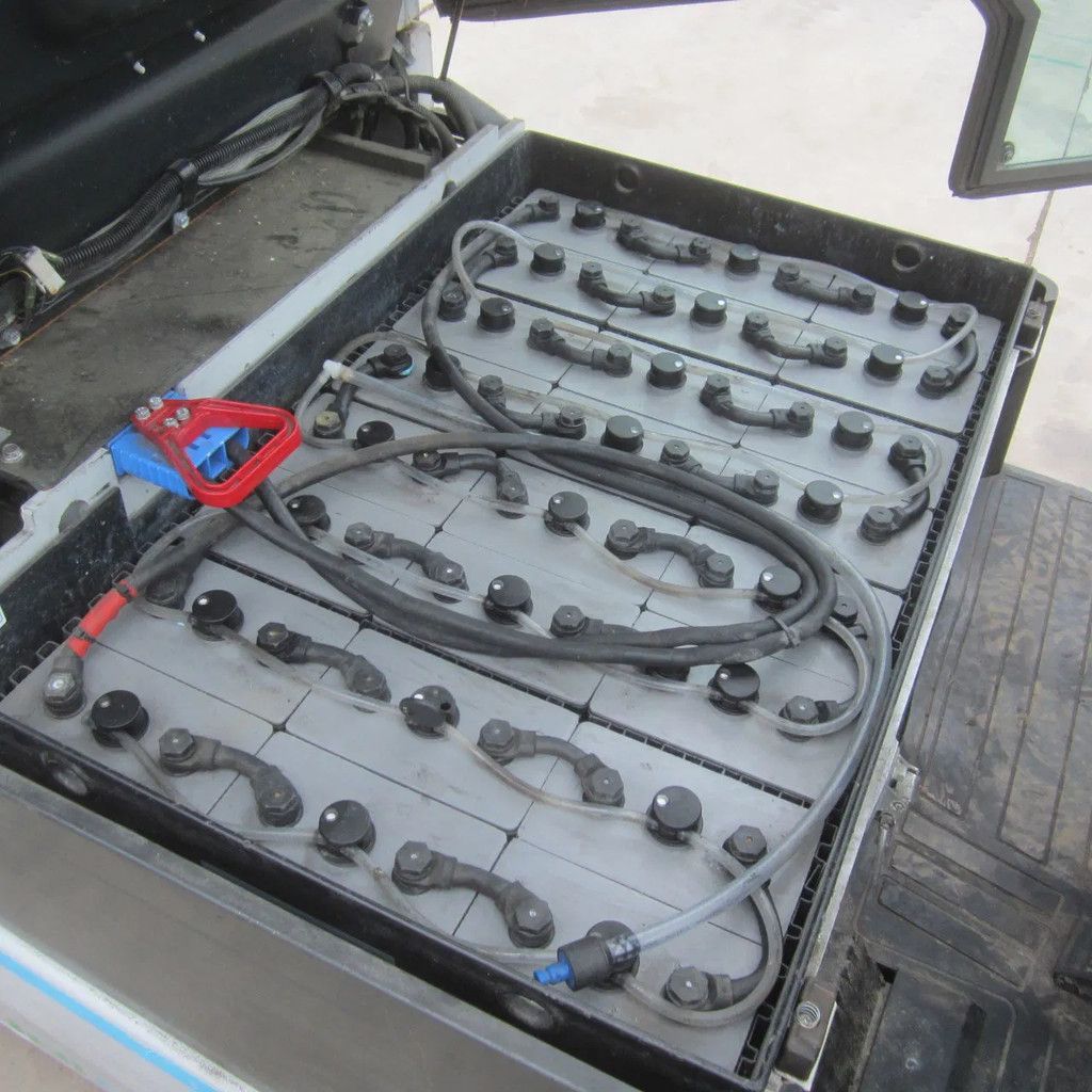 Nissan Heftruck AG1N1L20Q, elek., duplomast, side shift.