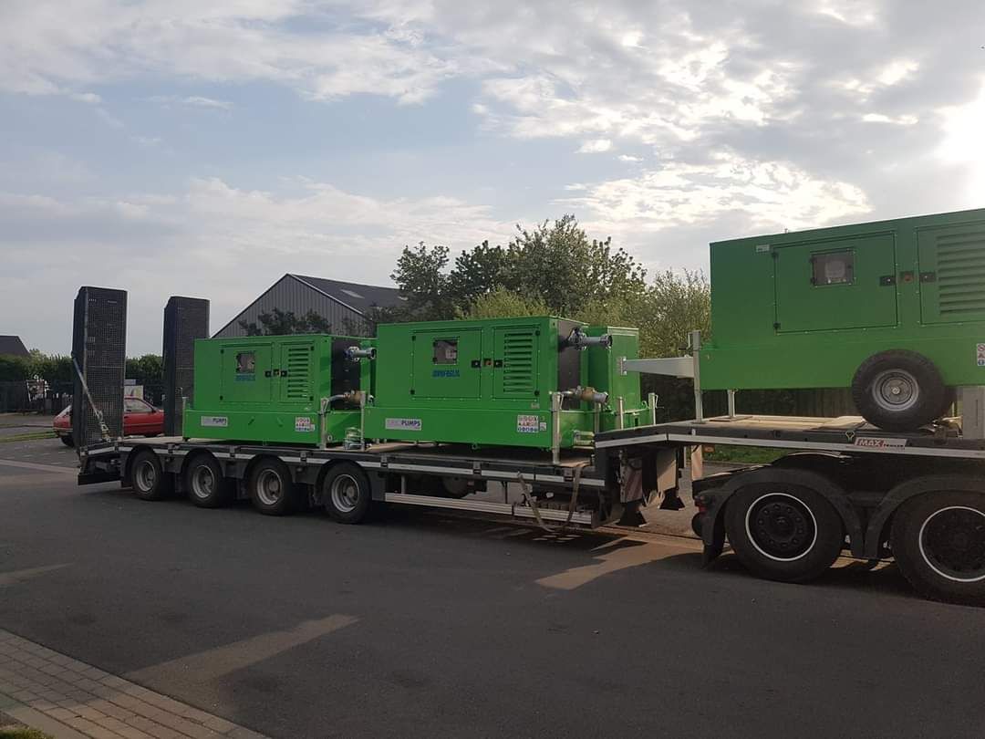 Nieuwe Idrofoglia beregeningset, pompset, pomp, motor, motorpomp