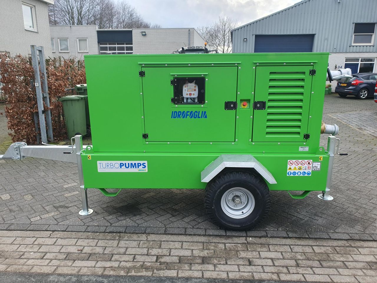 Nieuwe Idrofoglia beregeningset, pompset, pomp, motor, motorpomp