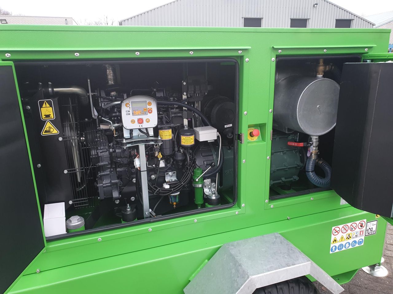 Nieuwe Idrofoglia beregeningset, pompset, pomp, motor, motorpomp