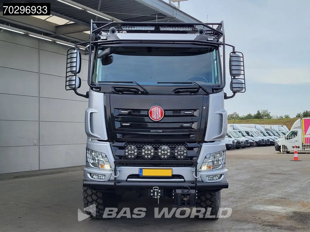 TATRA T158 8X8 NL-Truck 8x8 Off-Grid Camper Hydraulic Winch Generator Retarder Airco Euro 6