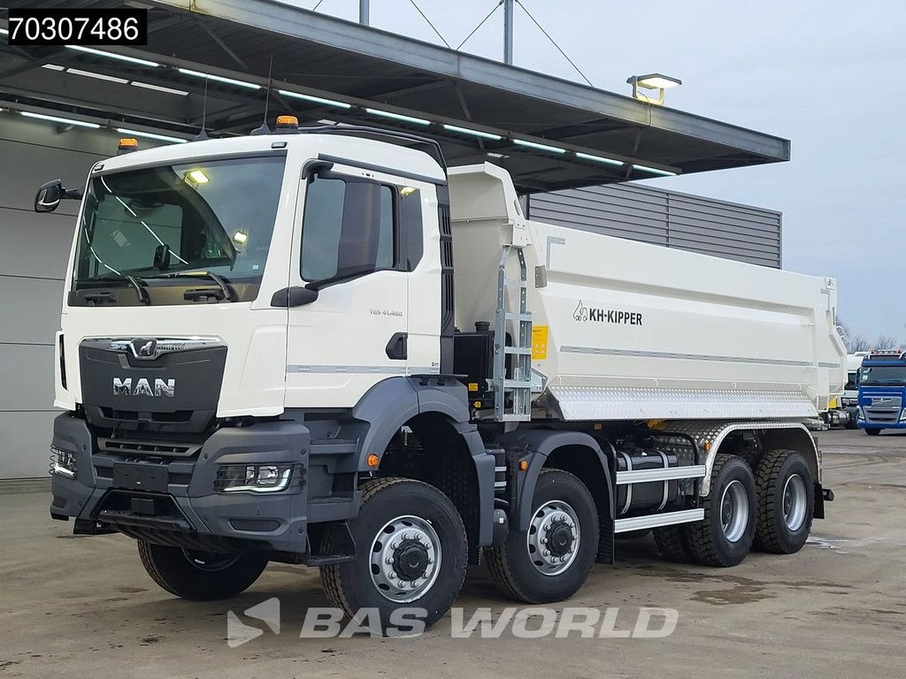 MAN TGS TGS 41.480 8X6 NEW! 8x6 19m3 tipper Steel suspension Automatic Euro 6