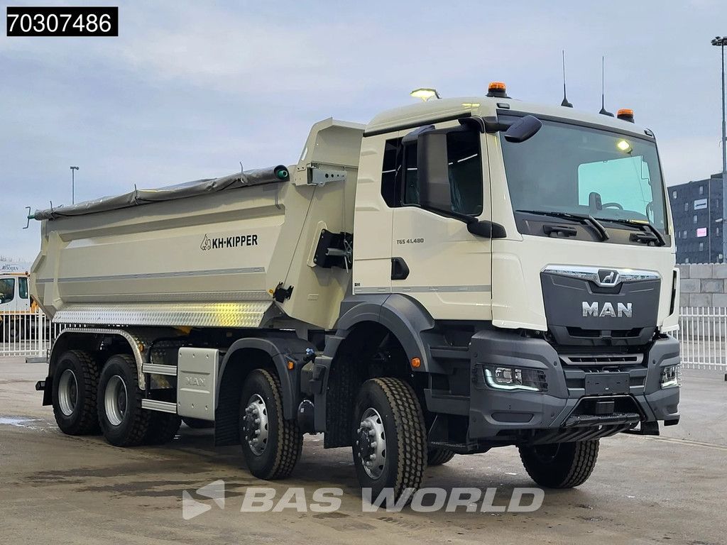 MAN TGS TGS 41.480 8X6 NEW! 8x6 19m3 tipper Steel suspension Automatic Euro 6