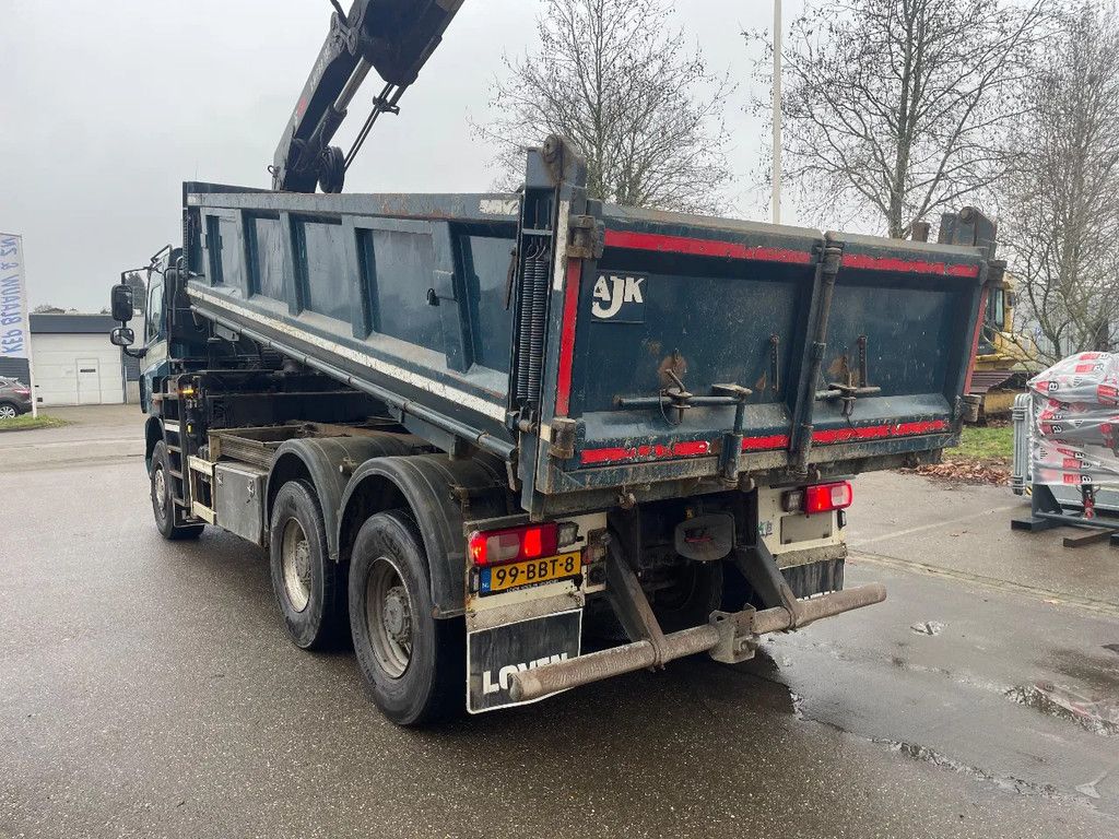 DAF CF 85.410 AJK Kipper/ Hiab X-HiPro 192 E S - 3 6x4 Euro 5 EEV EXELENT CONDITION !
