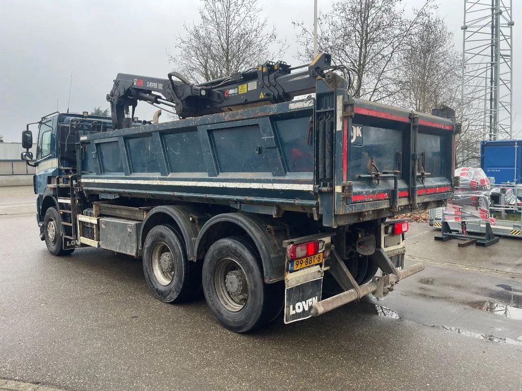 DAF CF 85.410 AJK Kipper/ Hiab X-HiPro 192 E S - 3 6x4 Euro 5 EEV EXELENT CONDITION !