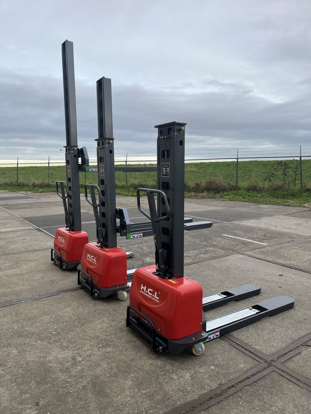 Te koop nieuwe semi elektrische stapelaars