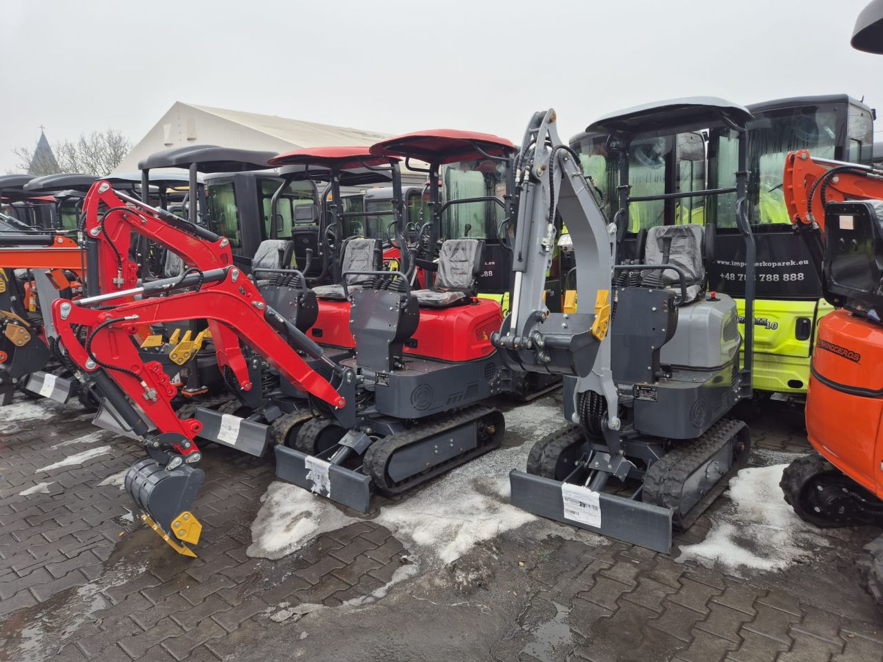 OPRUIMING - KORTING Minigraafmachine minigraver Kingway Carter