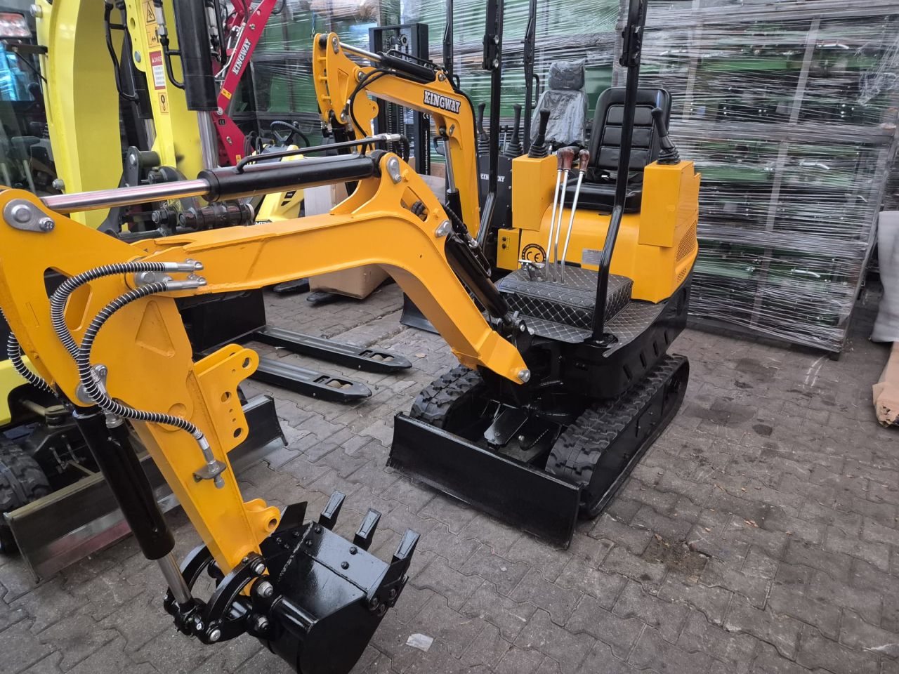 OPRUIMING - KORTING Minigraafmachine minigraver Kingway Carter