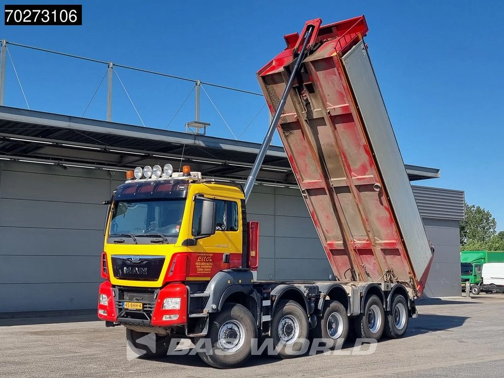 MAN TGS 41.480 10X8 NL-Truck BigAxle 10x8 22m3 Tipper Navi Euro 6