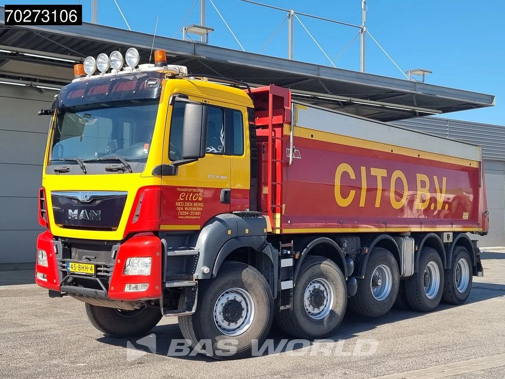 MAN TGS 41.480 10X8 NL-Truck BigAxle 10x8 22m3 Tipper Navi Euro 6