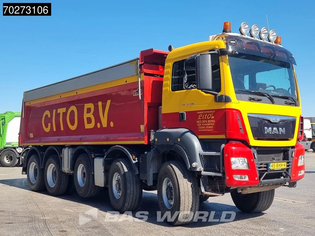 MAN TGS 41.480 10X8 NL-Truck BigAxle 10x8 22m3 Tipper Navi Euro 6