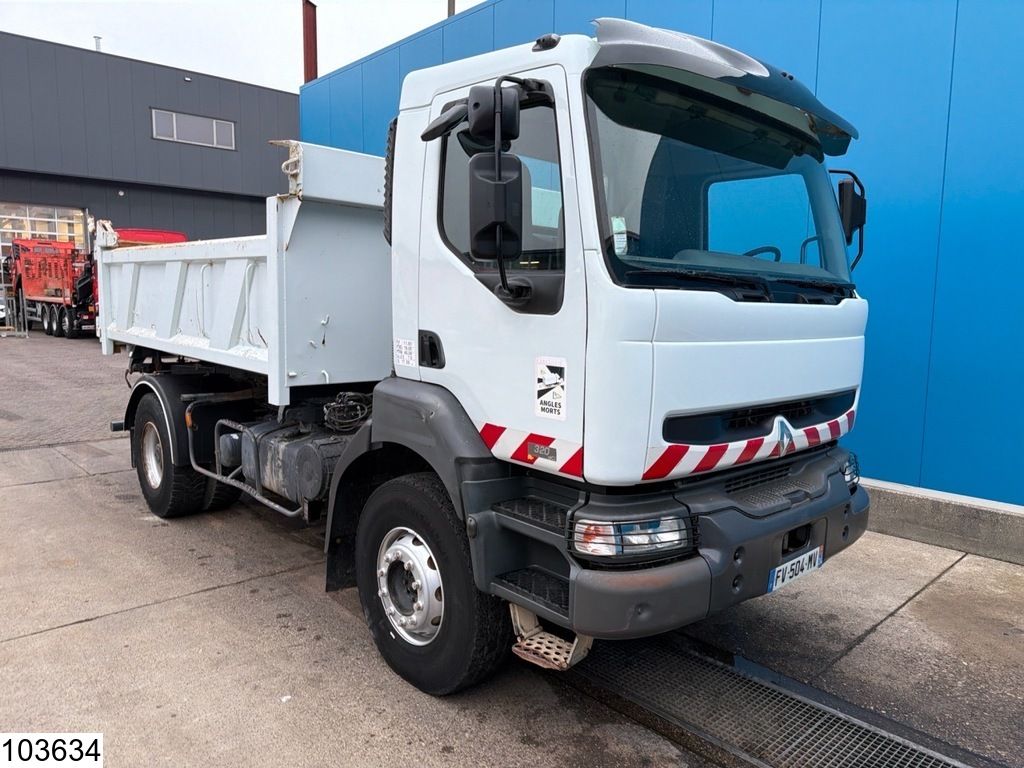 Renault Kerax 320 Marrel, Manual transmission, Leaf suspension