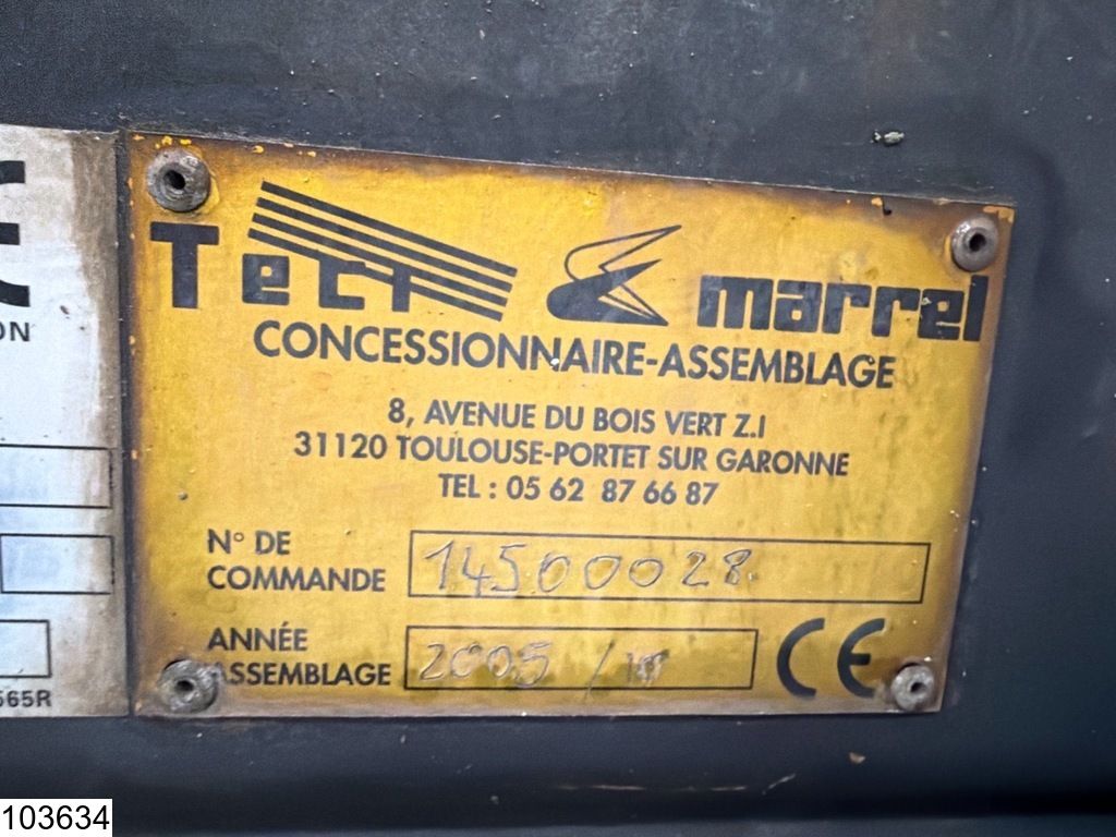 Renault Kerax 320 Marrel, Manual transmission, Leaf suspension