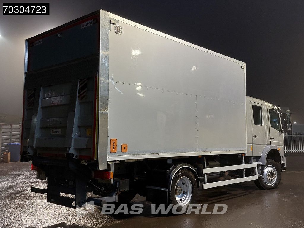 Mercedes Atego Atego 1429 4X4 4x4 Crewcab 1500 kg Zepro Ladebordwand Steel suspension Manual Euro 5