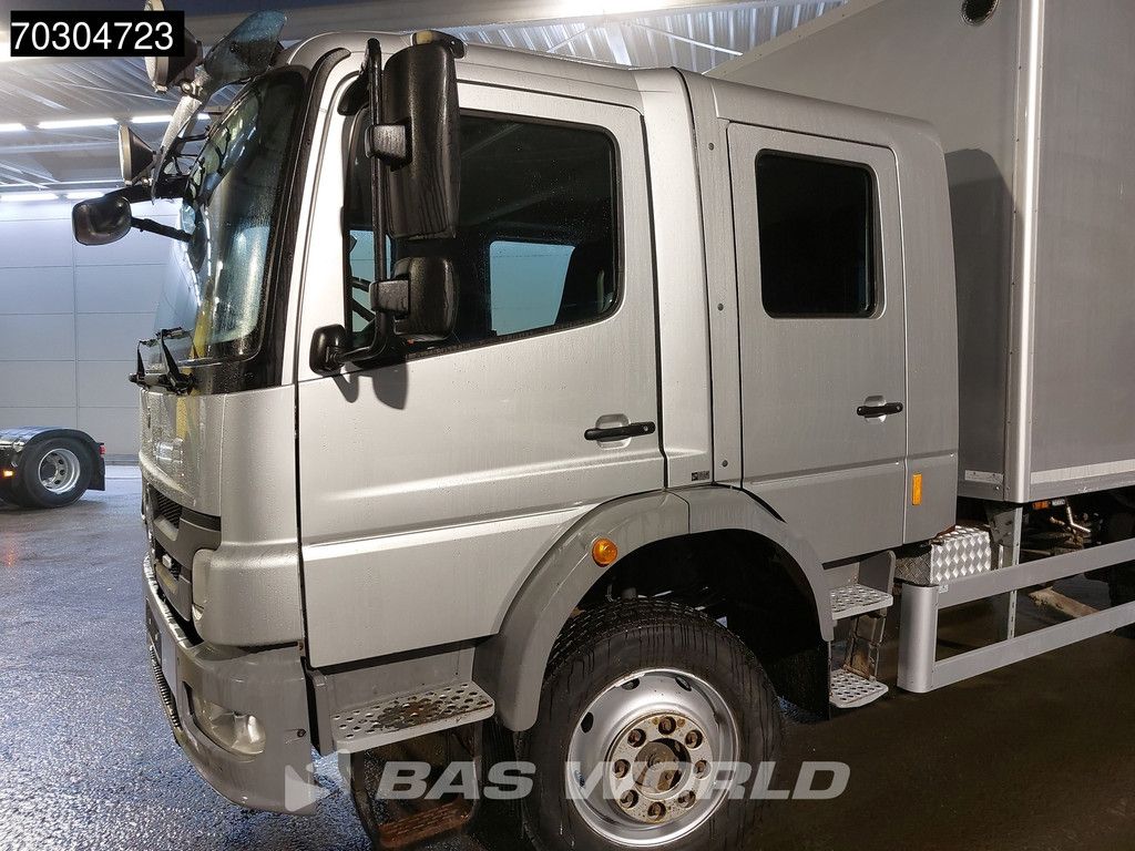 Mercedes Atego Atego 1429 4X4 4x4 Crewcab 1500 kg Zepro Ladebordwand Steel suspension Manual Euro 5