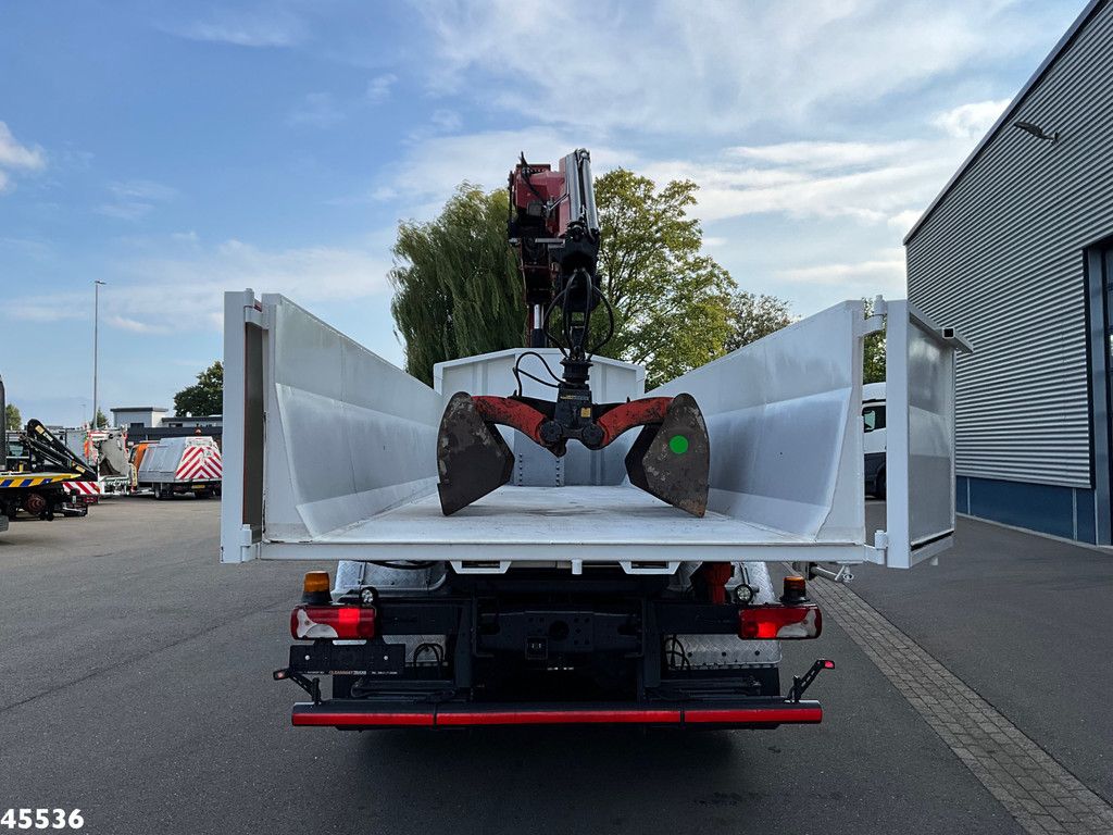 Scania P 340 Euro 6 CNG HMF 25 Tonmeter laadkraan