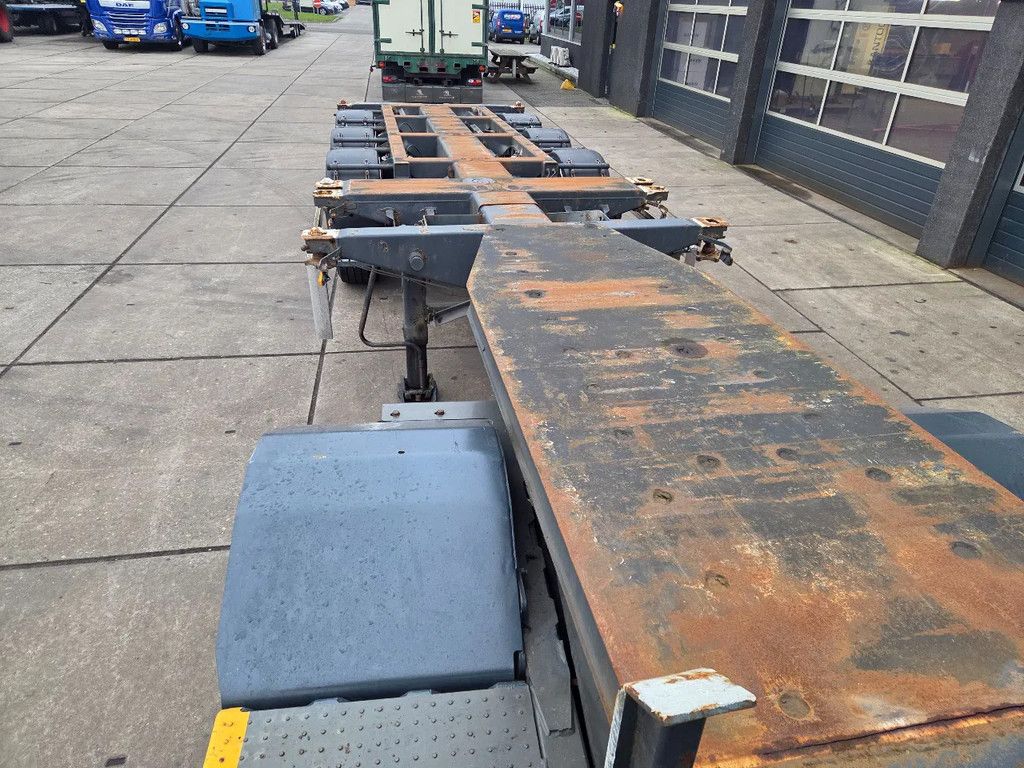 Nooteboom 3 as schuiver 20, 2x20, 1x40 foot