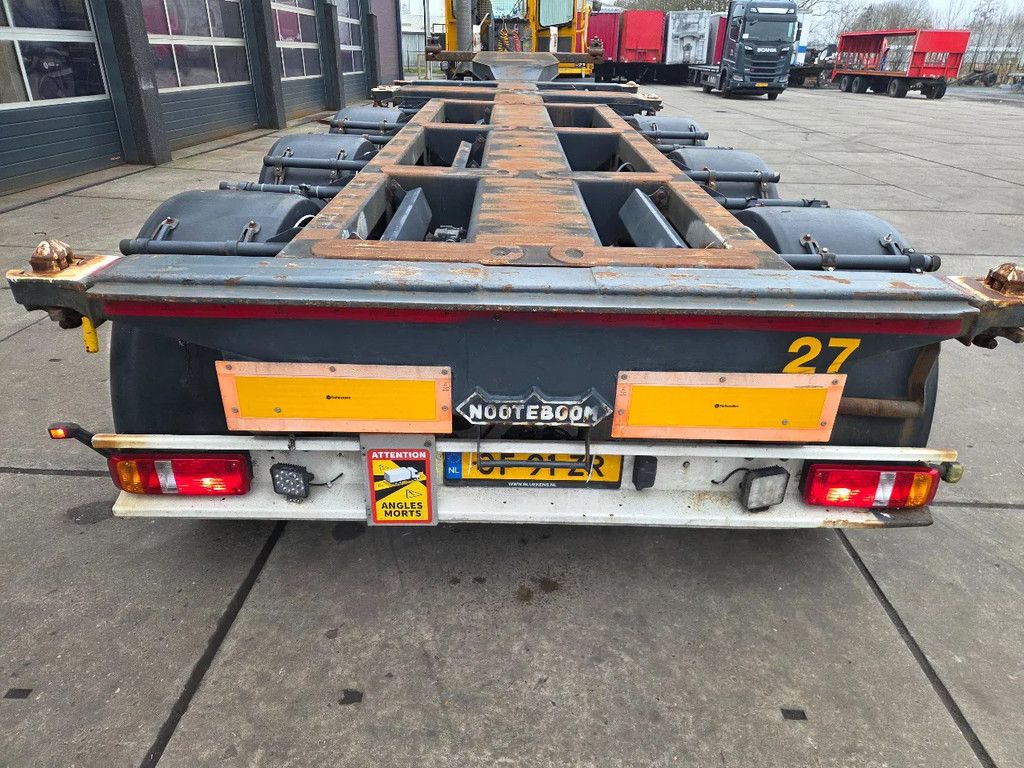 Nooteboom 3 as schuiver 20, 2x20, 1x40 foot