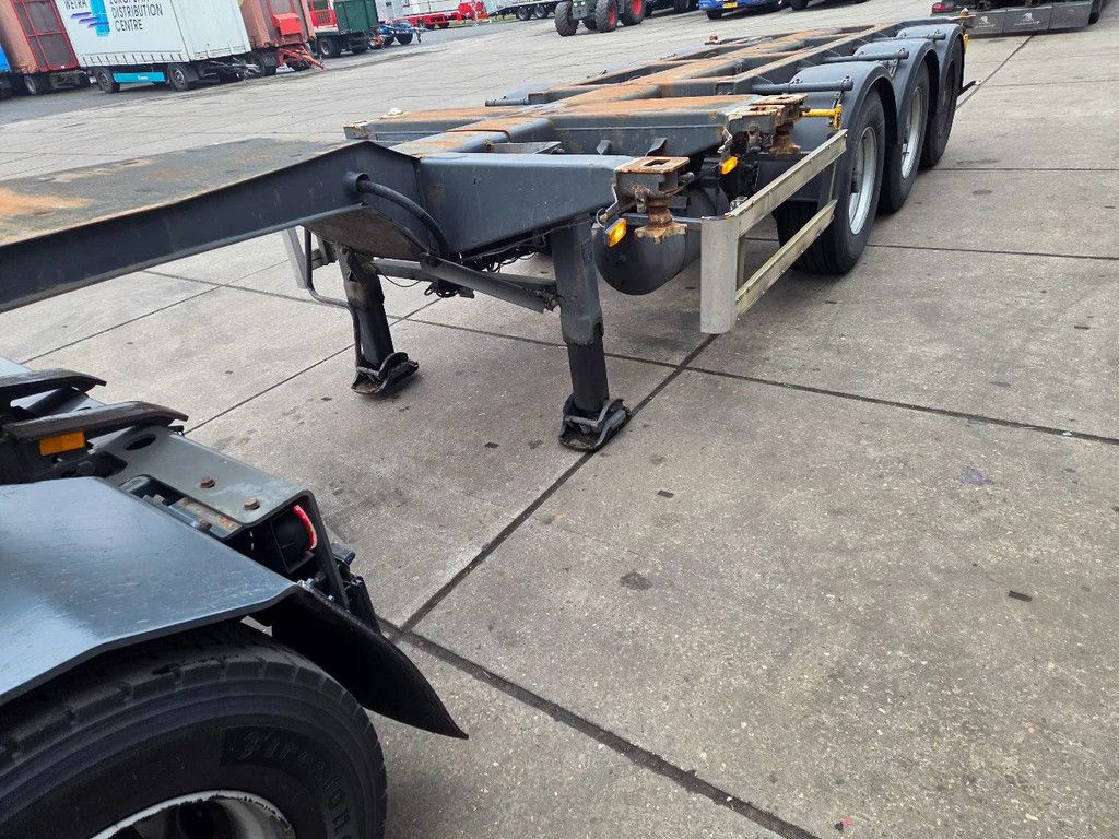 Nooteboom 3 as schuiver 20, 2x20, 1x40 foot