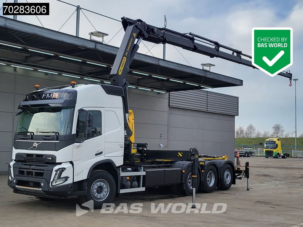Volvo FMX 500 8X4 NEW! Crane + Hooklift Palfinger PK33002 Crane EURO6