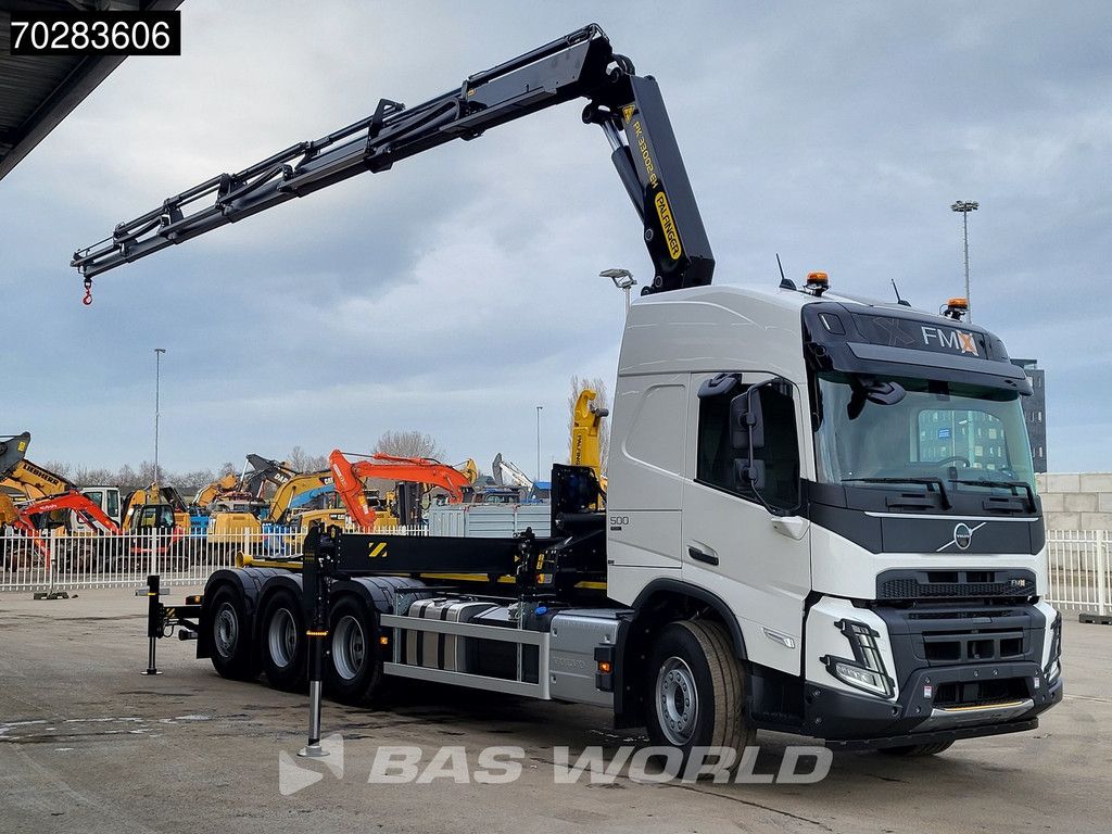 Volvo FMX 500 8X4 NEW! Crane + Hooklift Palfinger PK33002 Crane EURO6
