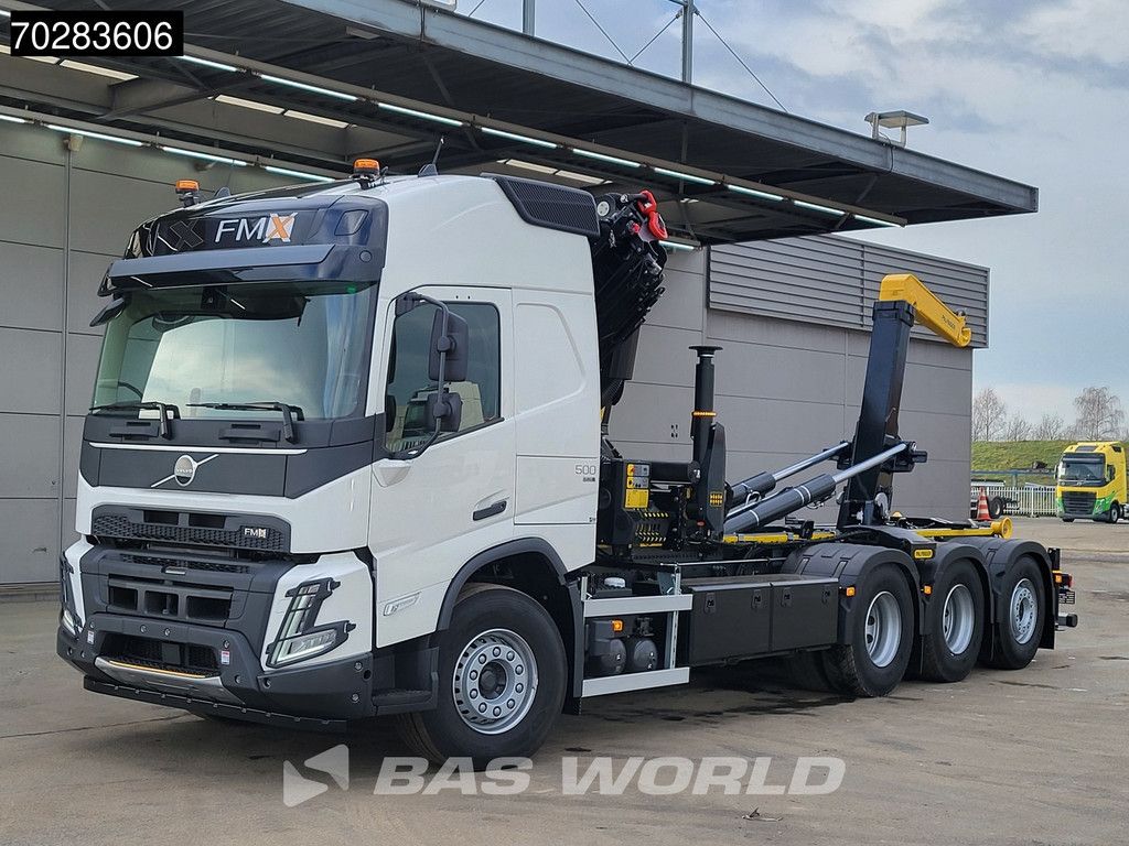 Volvo FMX 500 8X4 NEW! Crane + Hooklift Palfinger PK33002 Crane EURO6