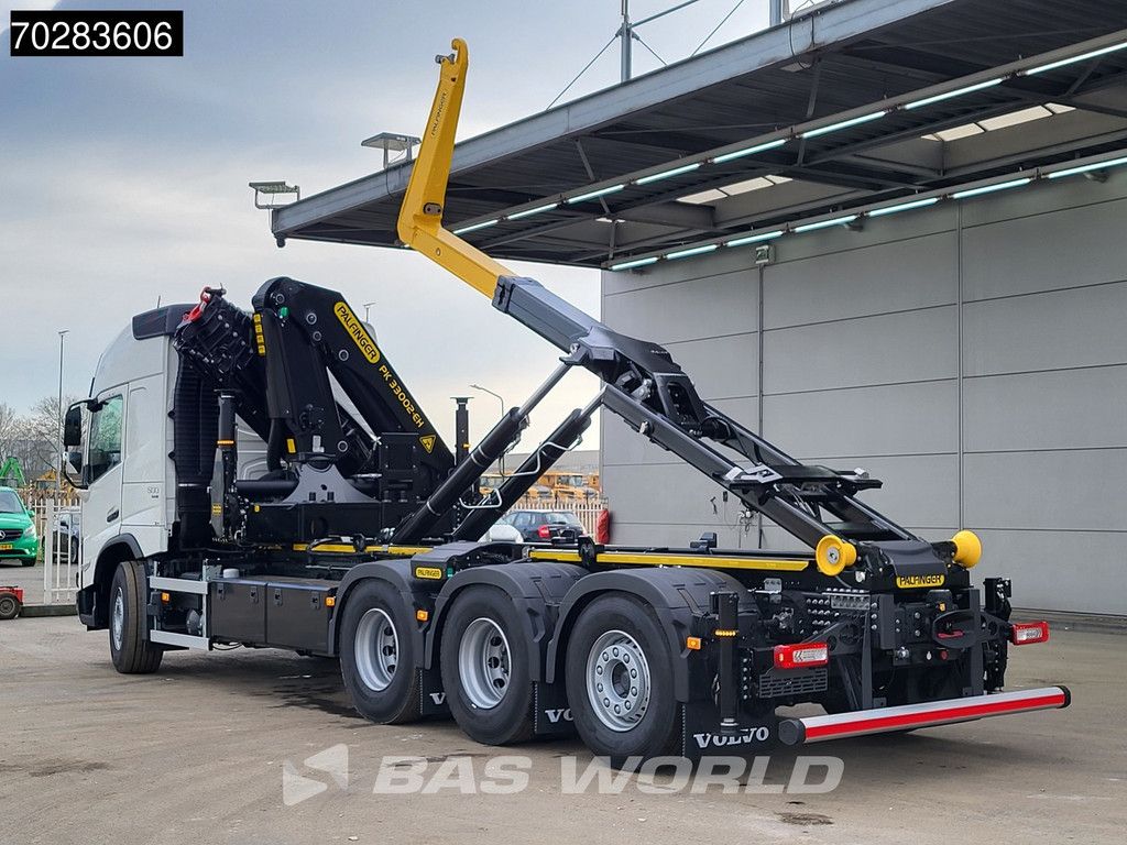 Volvo FMX 500 8X4 NEW! Crane + Hooklift Palfinger PK33002 Crane EURO6