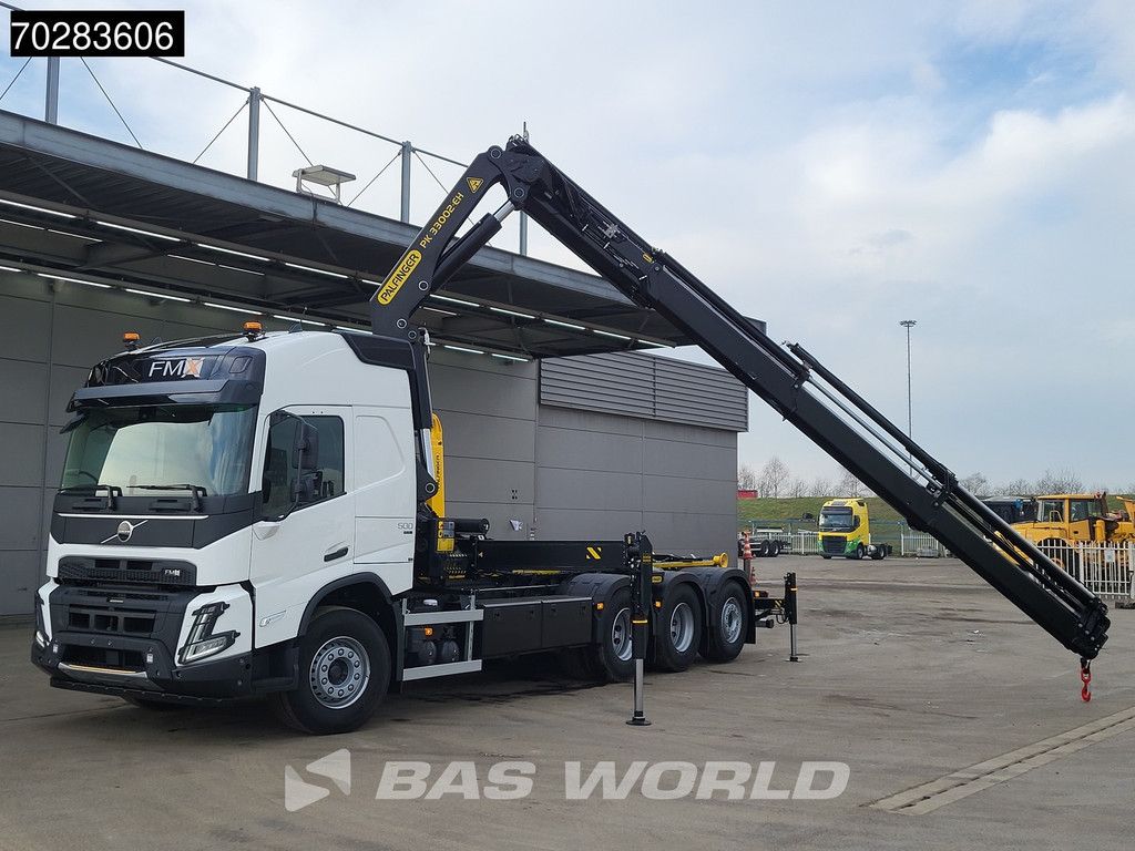 Volvo FMX 500 8X4 NEW! Crane + Hooklift Palfinger PK33002 Crane EURO6