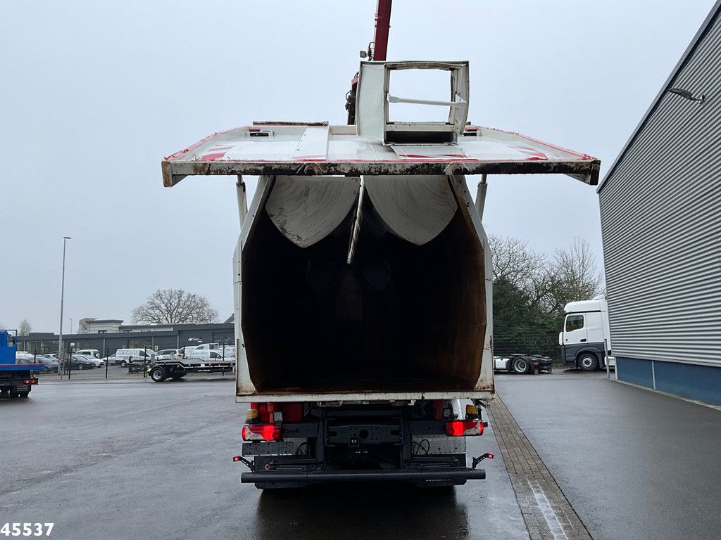 Scania P 340 Euro 6 CNG HMF 25 Tonmeter laadkraan