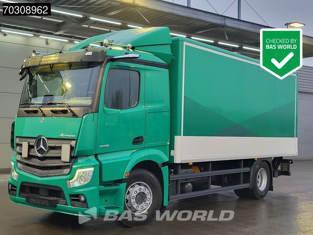 Mercedes Actros 1836 4X2 18tonner 2000kg Ladebordwand Full Air suspension Automatic Euro 6