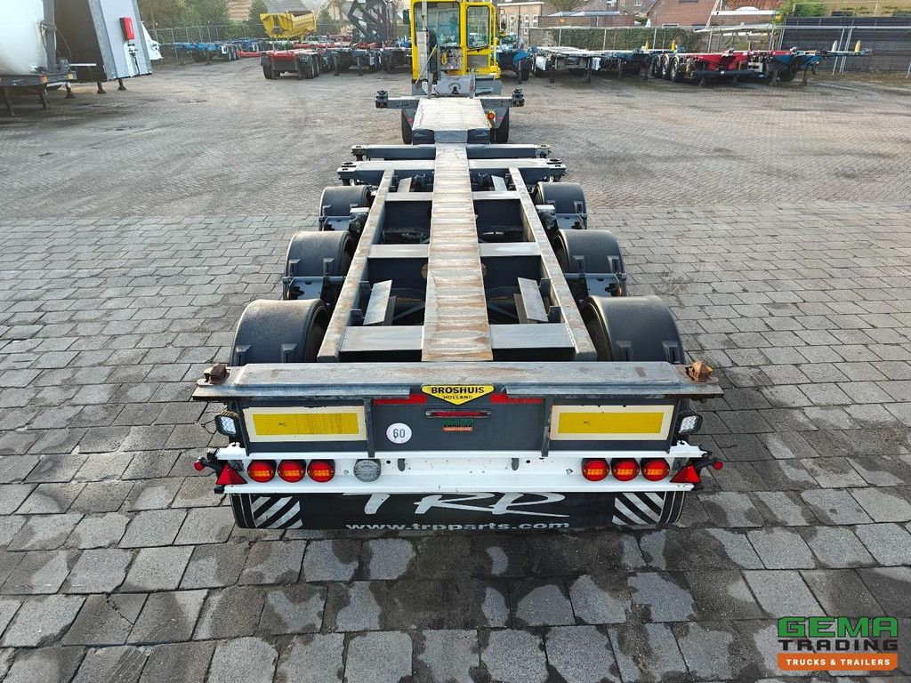 Broshuis MFCC 3-achsiger SAF – Liftachse – Scheibenbremsen – Alle Containertypen – TÜV bis 08/2026