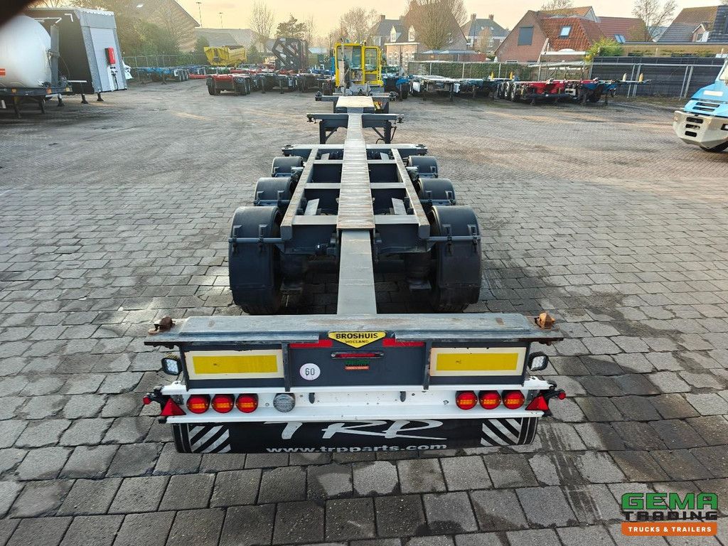 Broshuis MFCC 3-achsiger SAF – Liftachse – Scheibenbremsen – Alle Containertypen – TÜV bis 08/2026