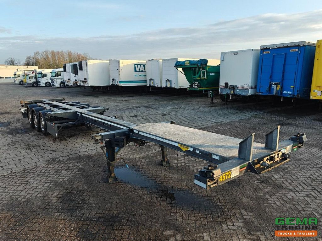 Broshuis MFCC 3-achsiger SAF – Liftachse – Scheibenbremsen – Alle Containertypen – TÜV bis 08/2026