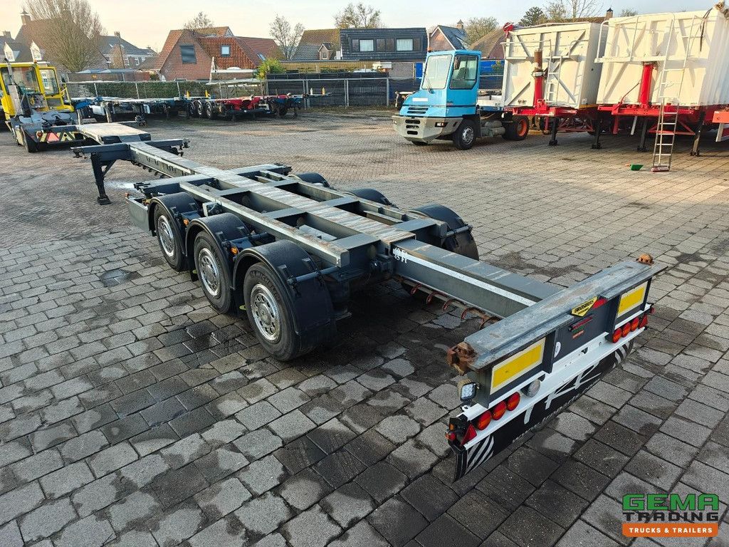 Broshuis MFCC 3-achsiger SAF – Liftachse – Scheibenbremsen – Alle Containertypen – TÜV bis 08/2026