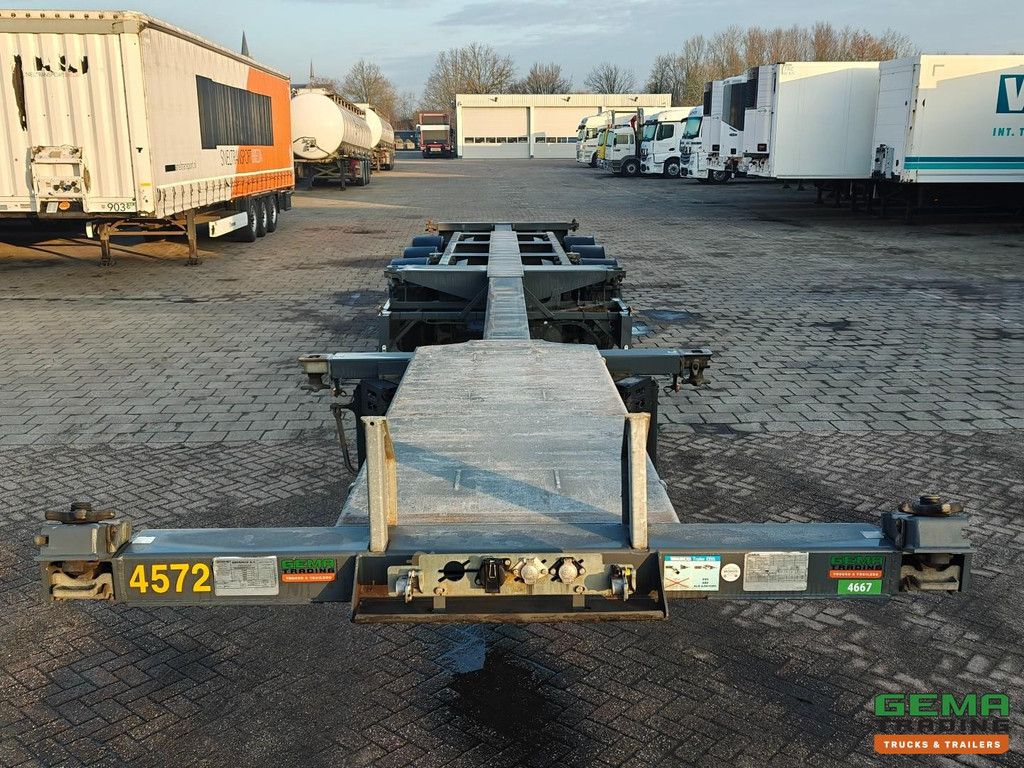 Broshuis MFCC 3-achsiger SAF – Liftachse – Scheibenbremsen – Alle Containertypen – TÜV bis 08/2026