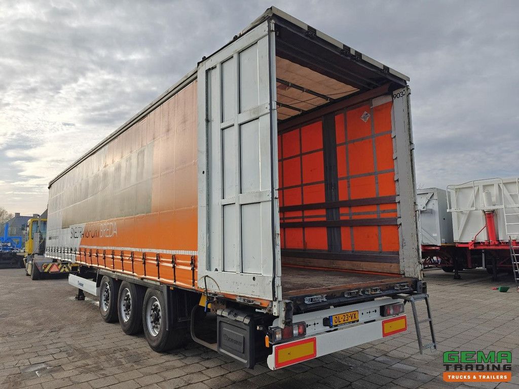 Krone SDP 27 3-achsiger BPW – Schiebeplane/Dach – Scheibenbremsen – Werkzeugkasten