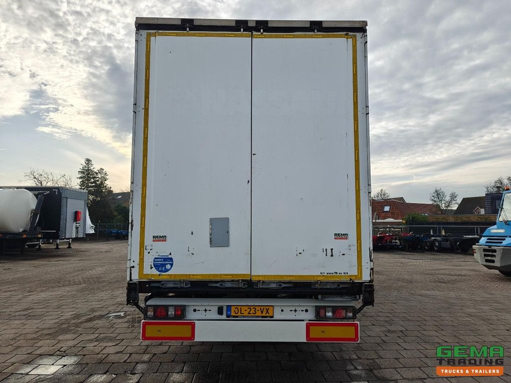 Krone SDP 27 3-achsiger BPW – Schiebeplane/Dach – Scheibenbremsen – Werkzeugkasten