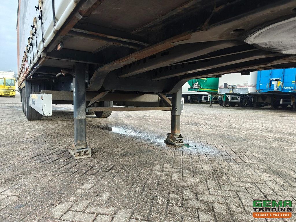 Krone SDP 27 3-achsiger BPW – Schiebeplane/Dach – Scheibenbremsen – Werkzeugkasten