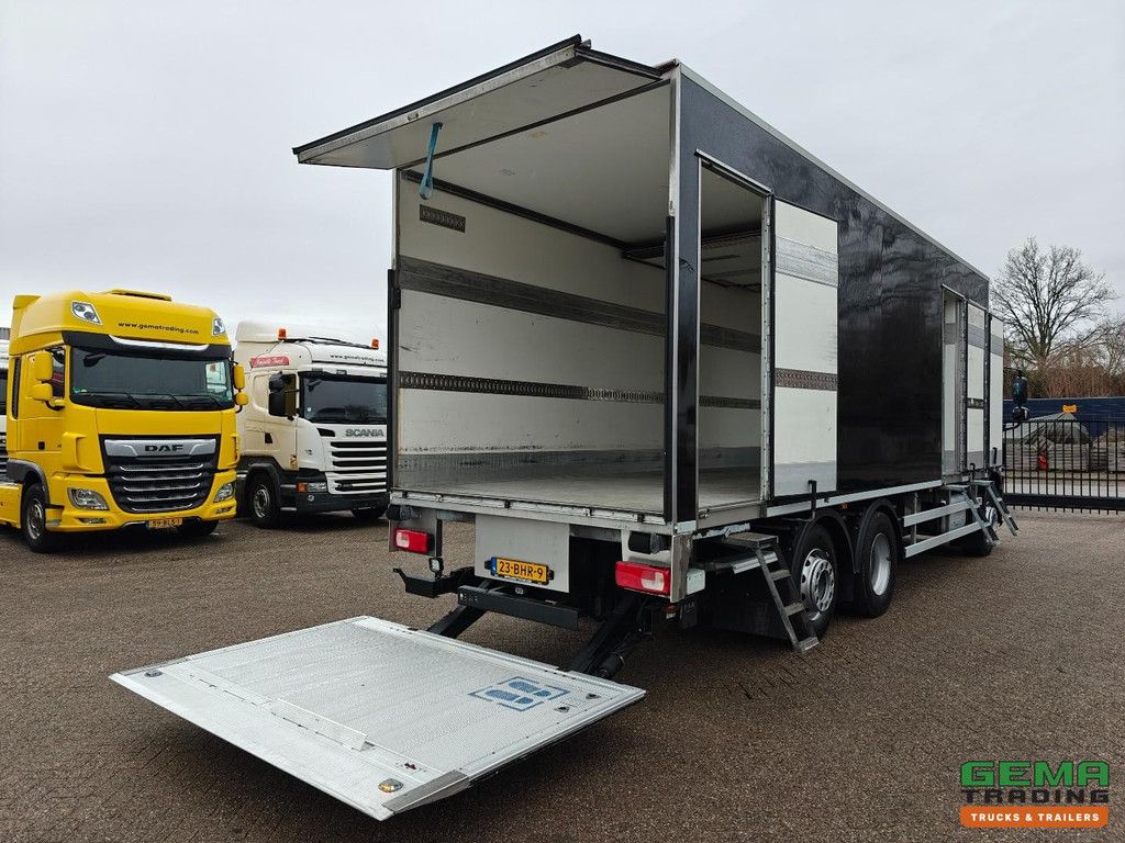 DAF CF 280 FAN 6x2/4 Tageskabine Euro 6A – Kühlaufbau 7,9 m + Träger Supra 1150MT + Ladebordwand 2000 kg