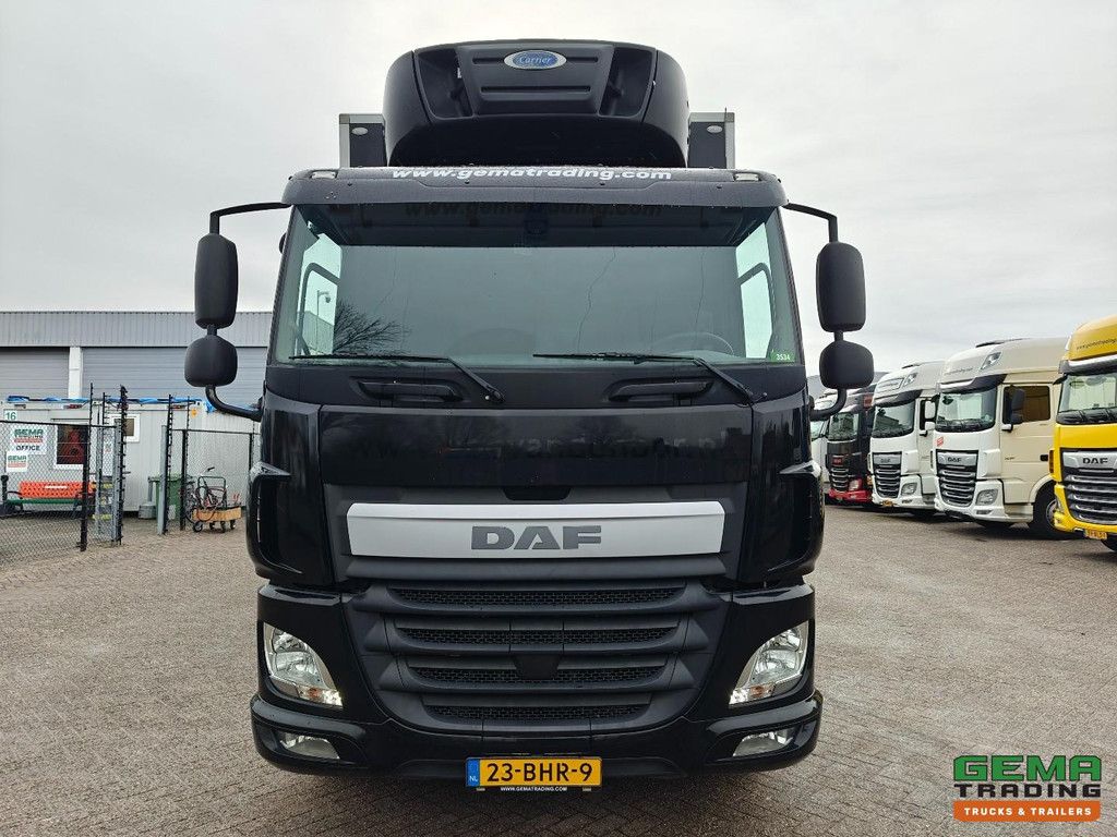 DAF CF 280 FAN 6x2/4 Tageskabine Euro 6A – Kühlaufbau 7,9 m + Träger Supra 1150MT + Ladebordwand 2000 kg