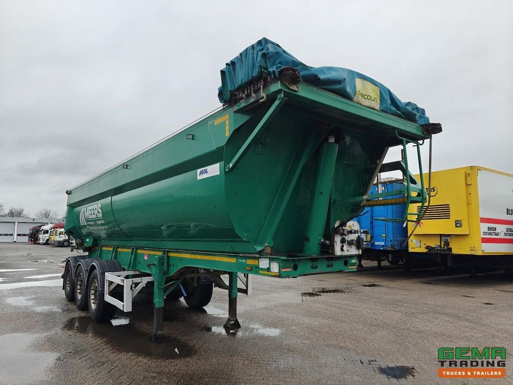 MOL KS85.27TRI.39ST 3-axle SAF - Tipper 30m³ - ALU/Steel - OKUSLIDE / Teflon Liner - Disc brakes - 04/2026 MOT
