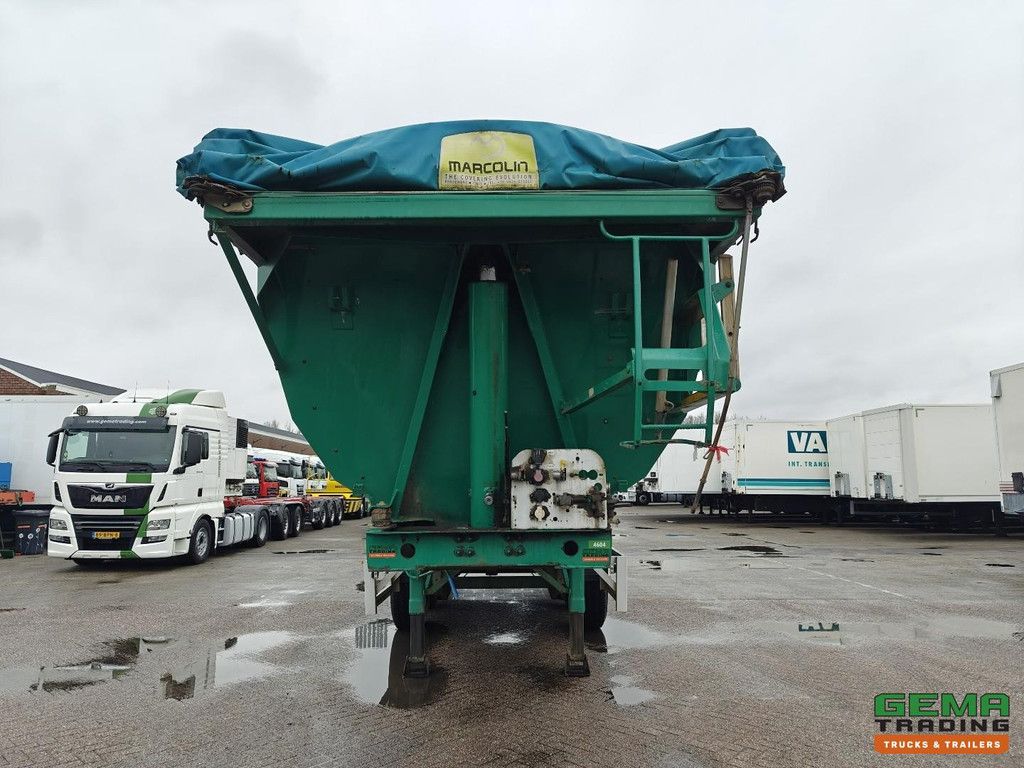 MOL KS85.27TRI.39ST 3-axle SAF - Tipper 30m³ - ALU/Steel - OKUSLIDE / Teflon Liner - Disc brakes - 04/2026 MOT